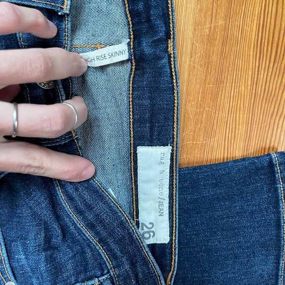 Rag & Bone High Rise Skinny - Picture 2 of 3